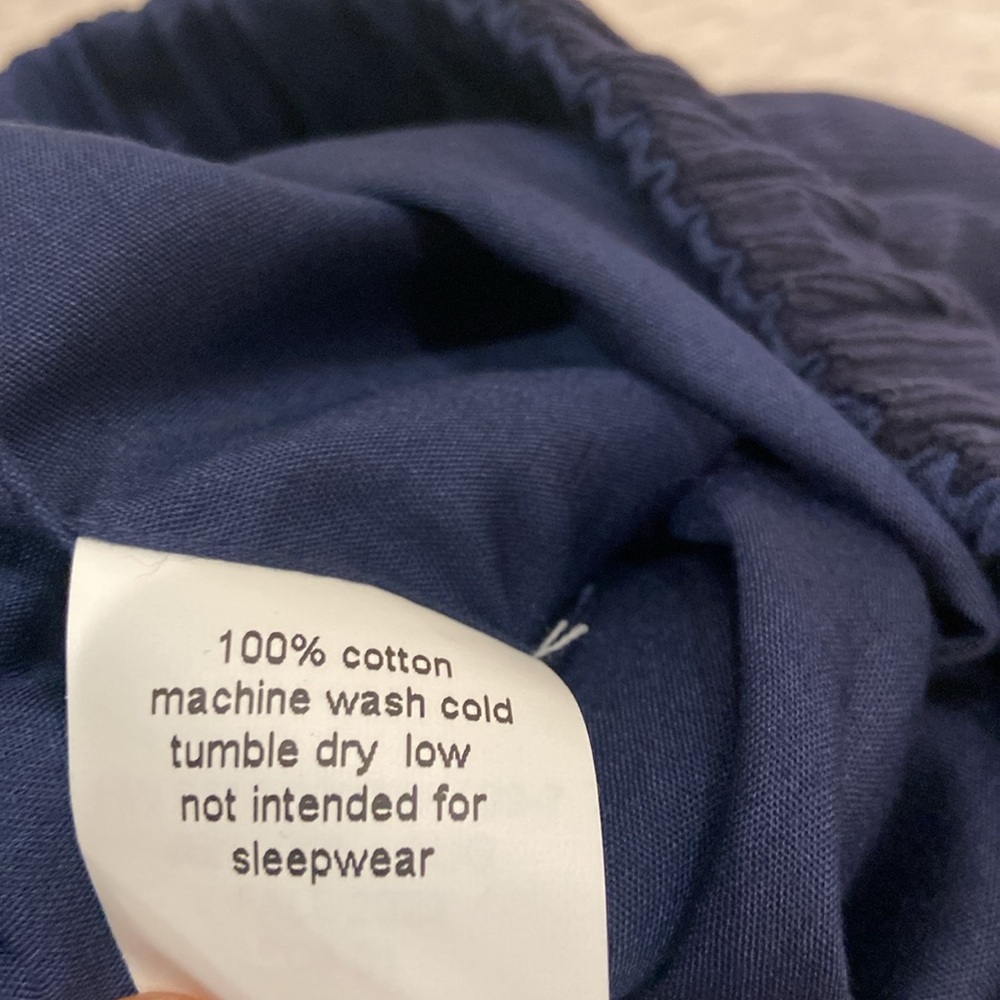 NWT Little English Navy Corduroy Scallop Shorts - Picture 5 of 5